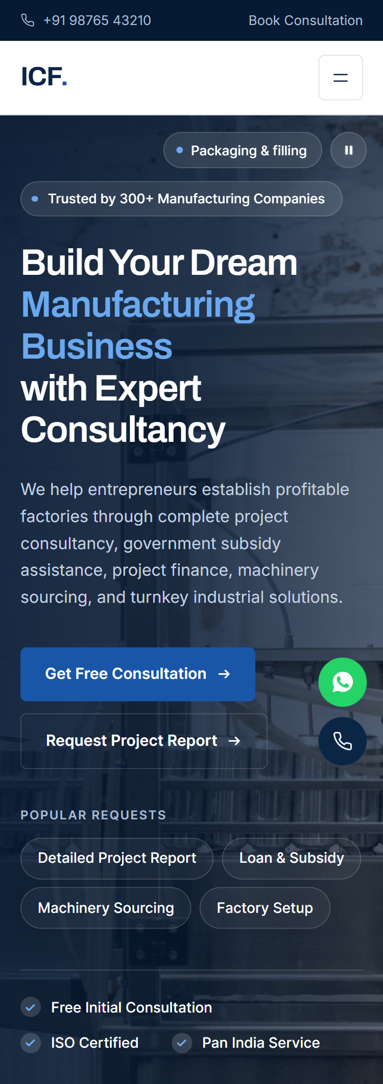 ICF — Industrial Consultancy Firm